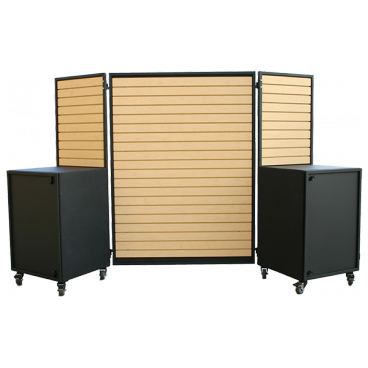 SLATWALL KIOSK CART