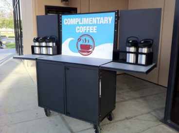 COFFEE BAR WITH EXTENSIONS